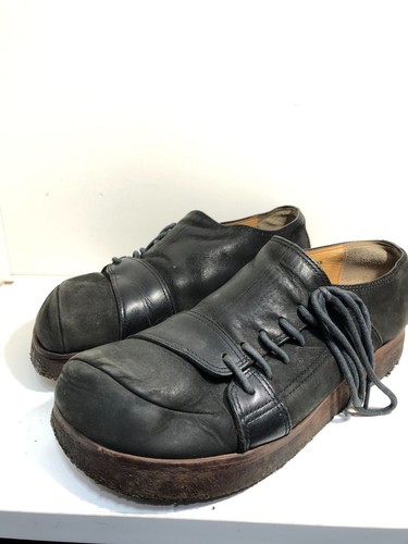 Chaussures cuir dentelle - à,