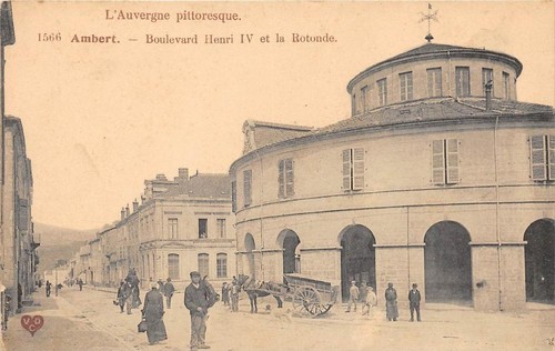 Cpa ambert boulevard - cpa, 63