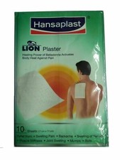 2 X Hansaplast 10 feuilles Lion plâtre pouvoir de guérison de la belladone...