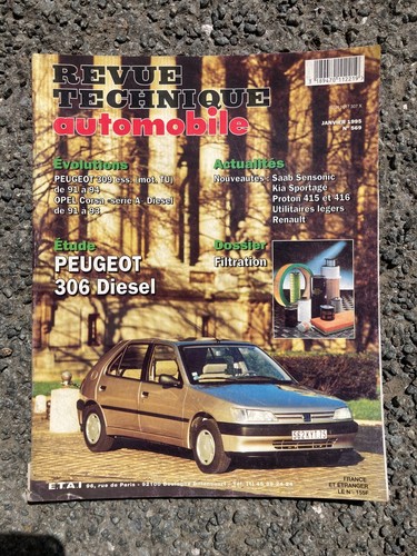 Rta peugeot 306 diesel h54 - peugeot,