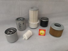 Filtre Set (Grand) Compatible Avec Kubota KH 35 Avec Moteur D850BHW