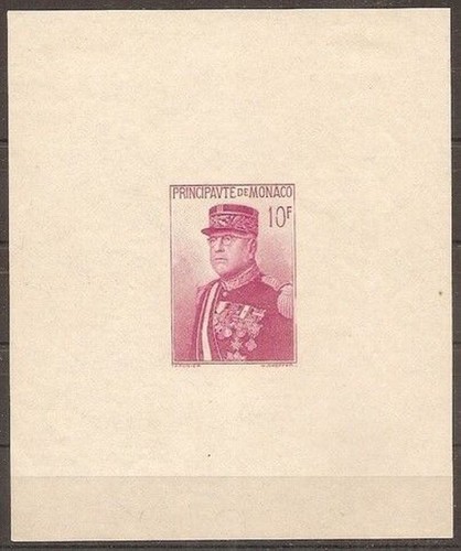 Monaco stamp timbre bloc - stamp,