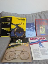 Lot de catalogues cyclisme vintage 1980–1995 – VéloDor, MBK, Mercier, Spinella,