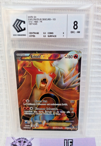 Carte pokémon entei - carte,