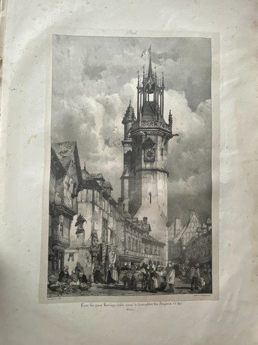 Lithographie normandie 226 - lithographie,