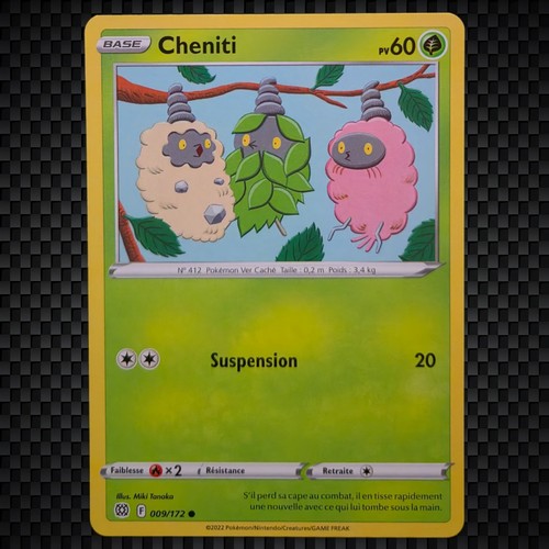 Cartes pokémon cheniti - pokémon,