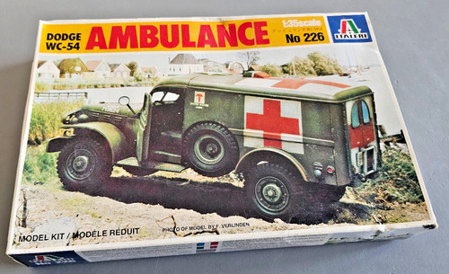 Maquette italeri ambulance - italeri,