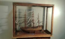 maquette bateaux bois exotique  ( Teck) - Galion LE SUPERBE, au 74 canons - 