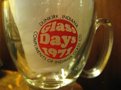 Indiana glass company 1971 cup - indiana,