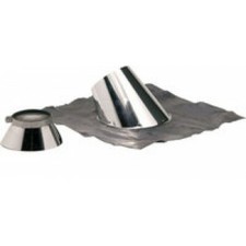 Solin inox pour conduit double paroi - inclinaison 30 à 45° - 180/230 mm TEN