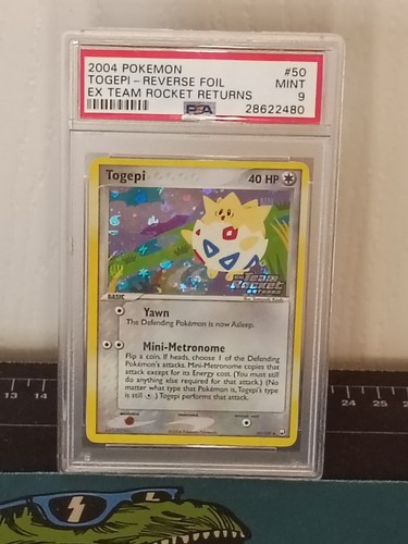 Psa mint togepi - psa, foil