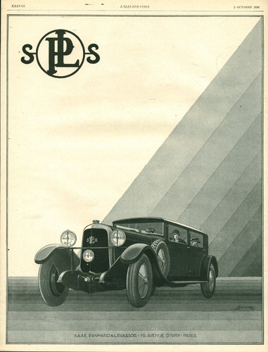 Publicité ancienne automobile