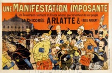 ARLATTE CHICORéE Rzty - POSTER HQ 50x70cm d'une AFFICHE VINTAGE