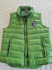 Anorak Doudoune Sans Manche Sun Valley boalo taille:L vert mousse duvet plume