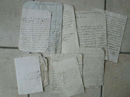 Lettres 18 - lettres, ms