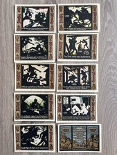 Lot De 15 Billets Allemand (Notgeld) (74BIS)De 1920 A 1922 . Dans L’état