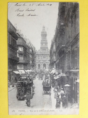 Cpa paris 1904 transport - 1904,