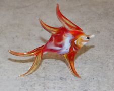 POISSON EN VERRE SOUFFLÉ OBJET DE VITRINE