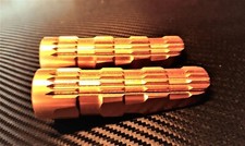 REPOSE PIEDS ALU TAILLE MASSE USINE CNC IDEAL MOBS 103 51 G1 G2 G3 MOTOS PISTE!