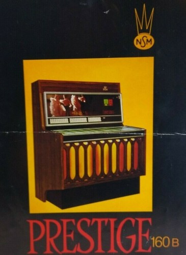 Prestige 160b jukebox - prestige, flyer