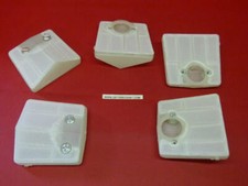 x5 Filtres à air Husqvarna tronçonneuse 61 66 181 266 281 288 adaptable avec vis