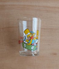 🍸 VERRE A MOUTARDE NEUF COLLECTION CENTURY FOX THE SIMPSONS BART ET MILHOUSE