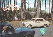 Catalogue / Brochure Peugeot 403 / Cabriolet / Familiale 1961 France