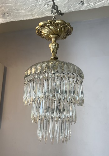 Lustre plafonnier fin - lustre,