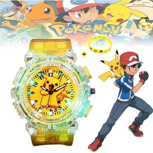 Pokemon led montre - led, enfants