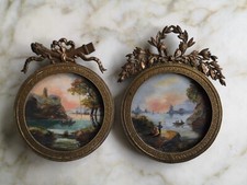 Peintures paysages miniatures - peintures,