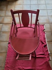 Siège Haute Enfants Chaise Avec Table de Jeu - couleur rose