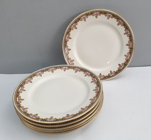 Six assiettes gateaux en - gateaux,