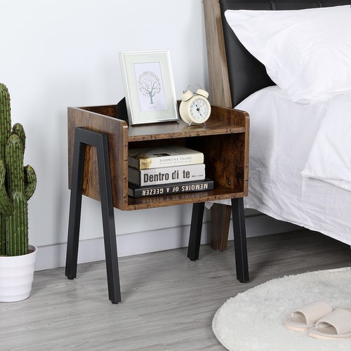 Table chevet industriel - table,