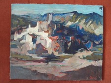 Ancien tableau abstrait