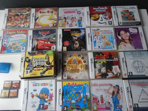 Lot jeux vidéos - de,