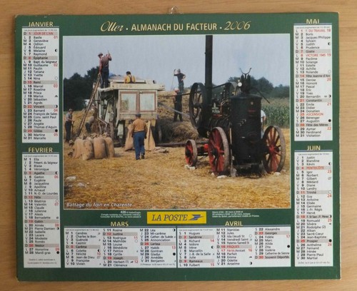 Almanach facteur 2006 - almanach,