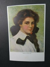 *1013 Cerises matures fille vers 1930