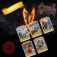 Hopital x 1 set complet coin master