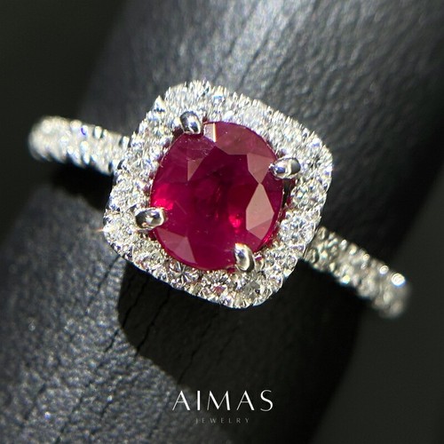 Bague rubis naturel pigeon - bague,