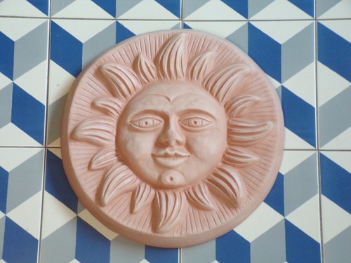 Soleil mural terre - soleil,