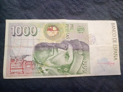 Billet banque espagnol de - de,