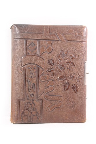 Ancien album photo avec - album,