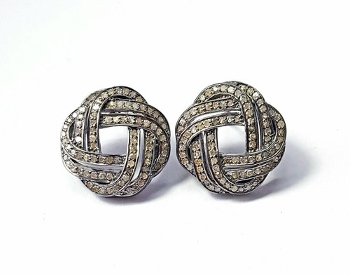 Boucle oreille diamant - boucle, en