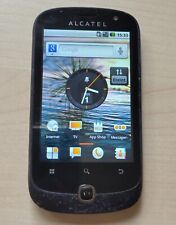 Alcatel OT-990 One Touch Noir Android 2.2.2 Réseau Orange Bon État + Câble USB