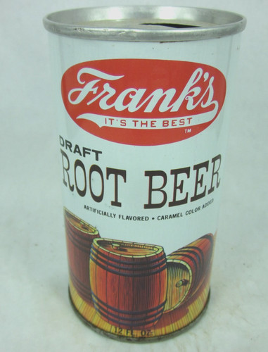Frank draft root - frank's, beer