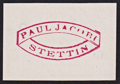 Tampon exlibris paul jacobi - paul,