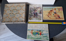 jouet ancien , 3 beaux puzzles