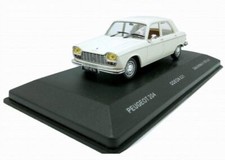 PEUGEOT 204 1967 WHITE ODEON 031 1/43 METAL 1000 PIECES DIE CAST