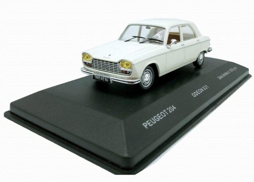 Peugeot 204 1967 white - peugeot,