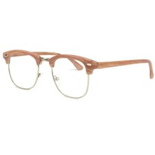Lunette loupe retro bois